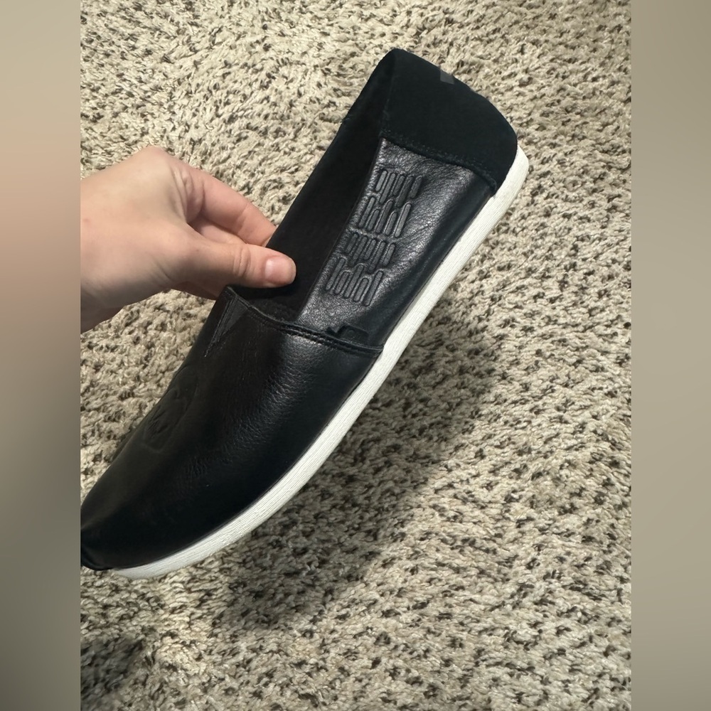 Tom’s Star Wars Black Slip-On Shoes dark side size 8 - Picture 3 of 7